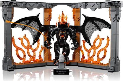 LEGO® Icons 10367: Ringenes herre: Balrog™-bokstøtte