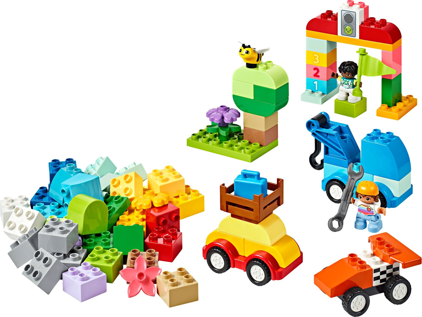 LEGO® Duplo® 10439: Klosseboks med biler og lastebiler