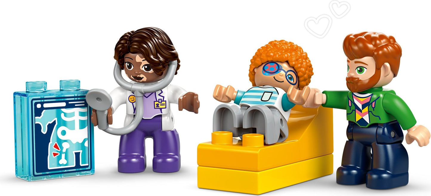 LEGO® Duplo® 10449: For første gang: Besøk hos legen