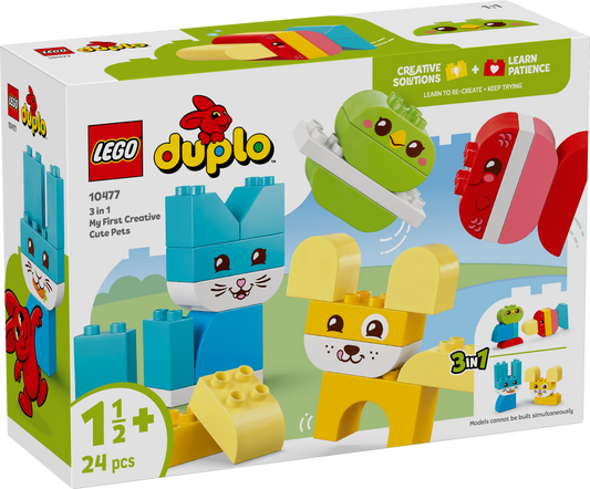 LEGO® Duplo® 10477: 3-i-1 Kreative, søte kjæledyr