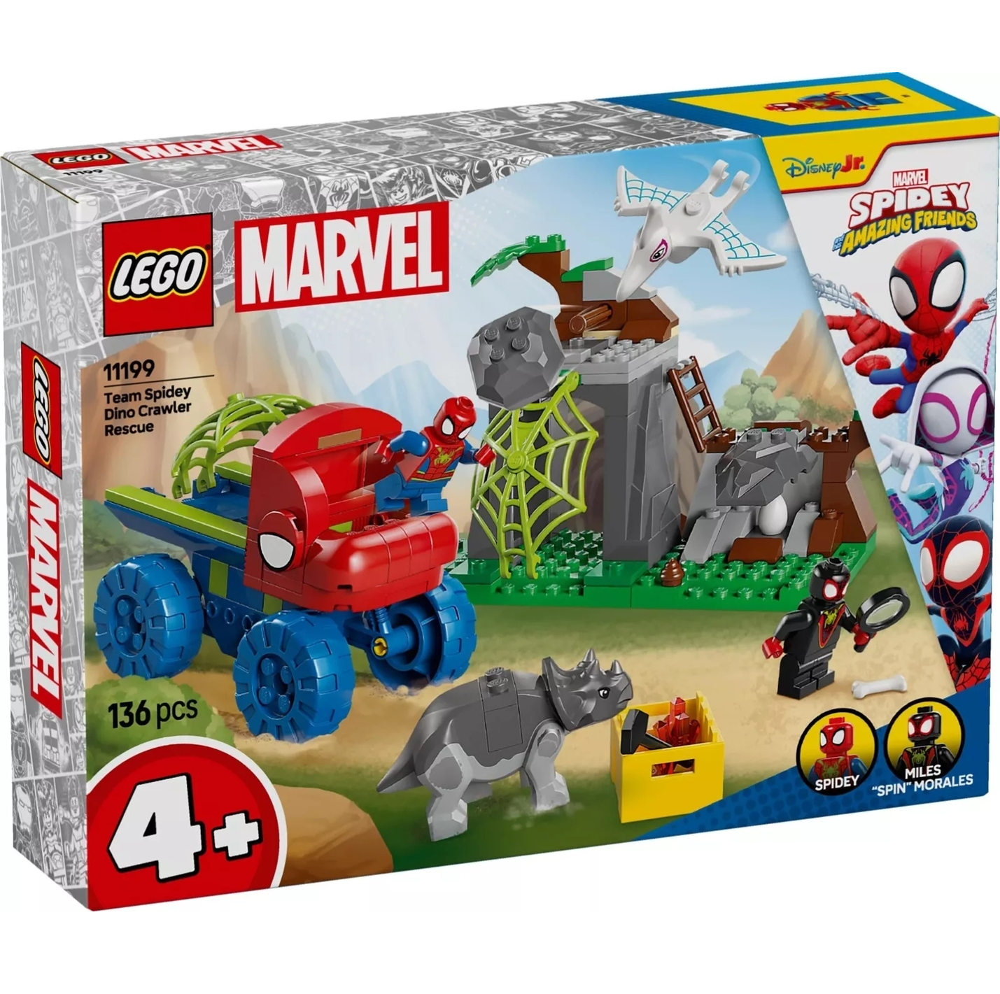 LEGO® Marvel™ 11199: Team Spidey: Dino-truck til unnsetning
