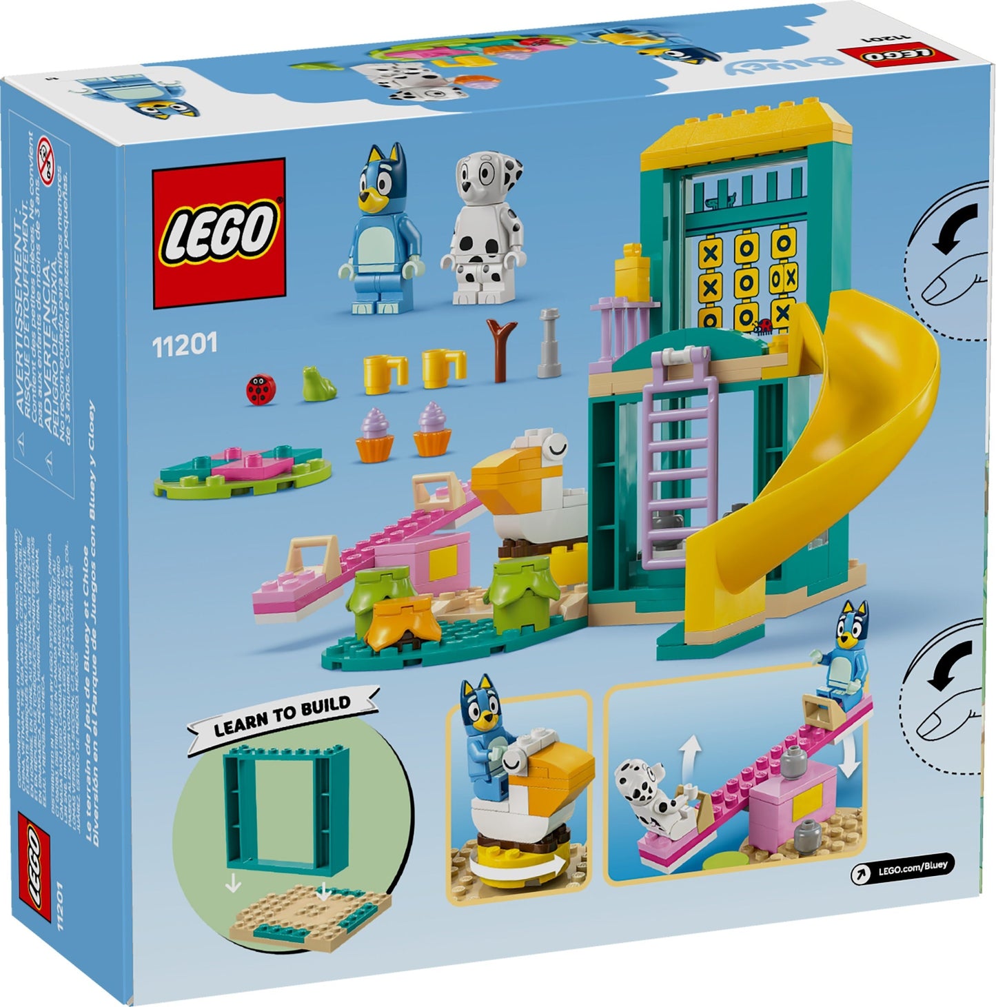 LEGO® Bluey 11201: Moro på lekeplassen med Bluey og Chloe