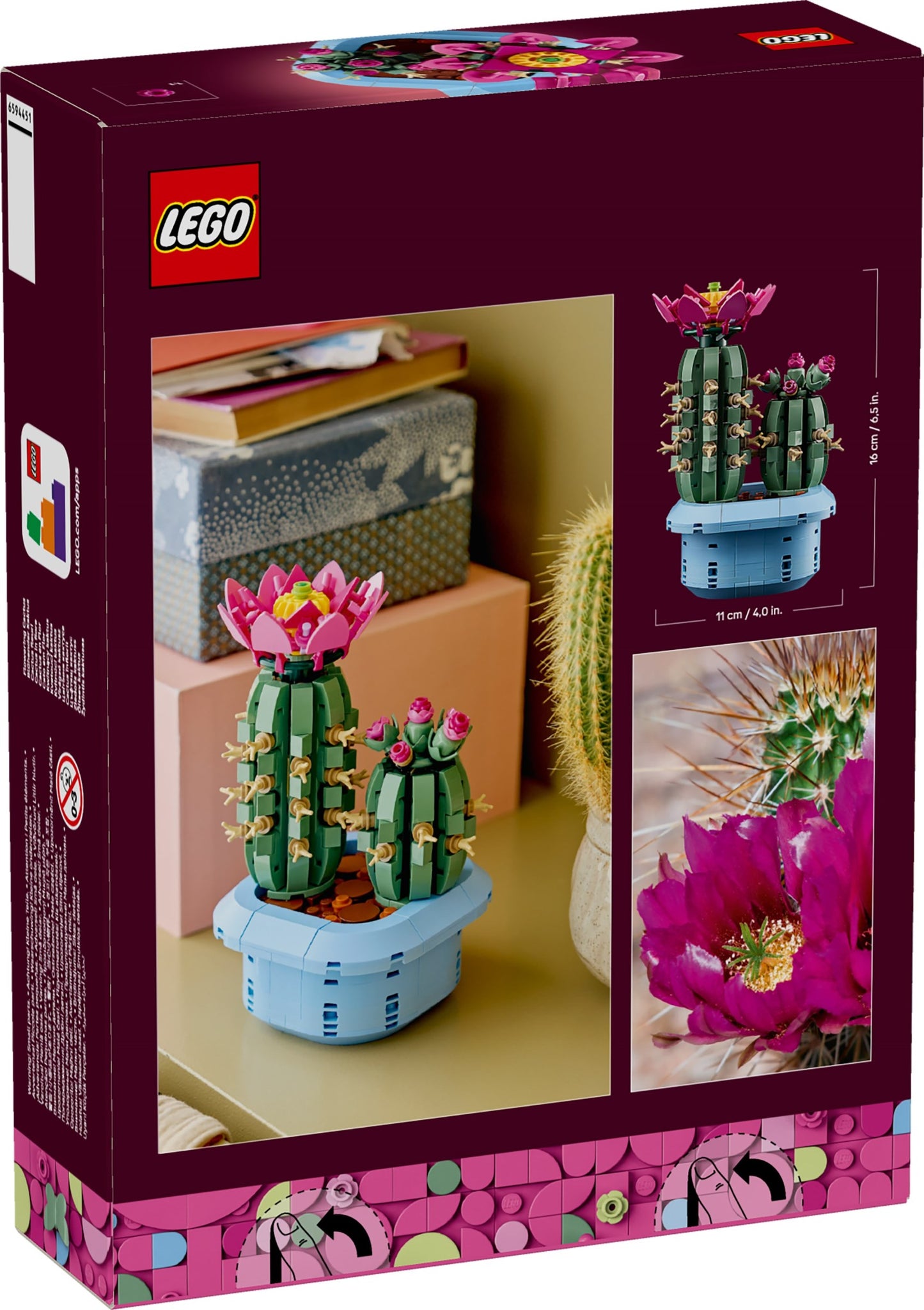 LEGO® Botanicals™ 11509: Blomstrende kaktus