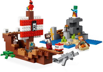 LEGO® Minecraft® 21152: Eventyr med sjørøverskip