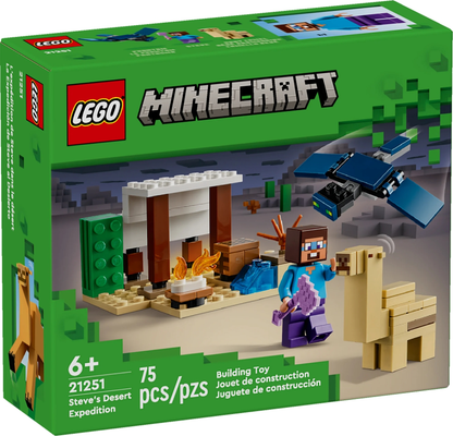 LEGO® Minecraft® 21251: Steves ørkenekspedisjon