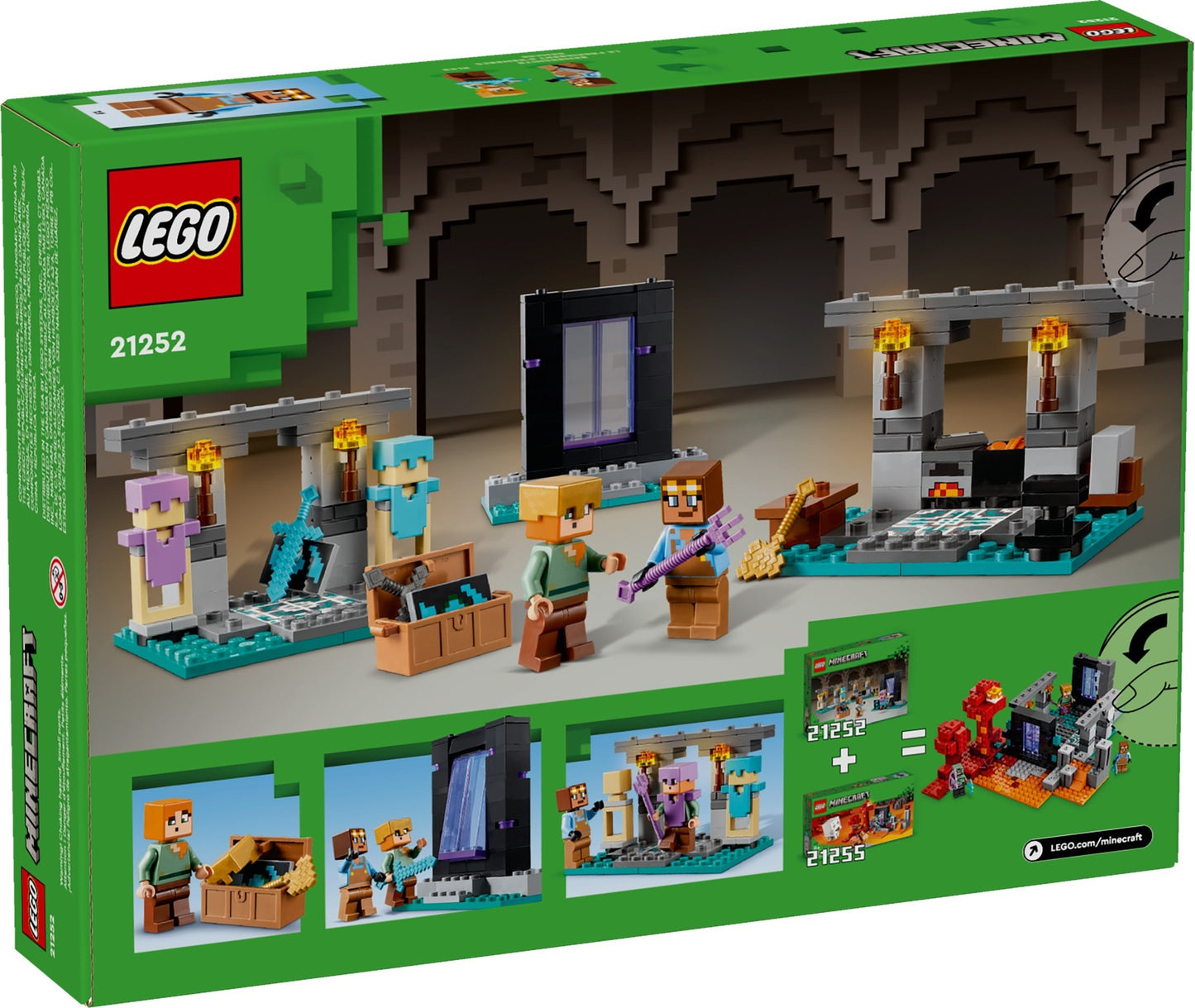 LEGO® Minecraft® 21252: Våpenkammeret