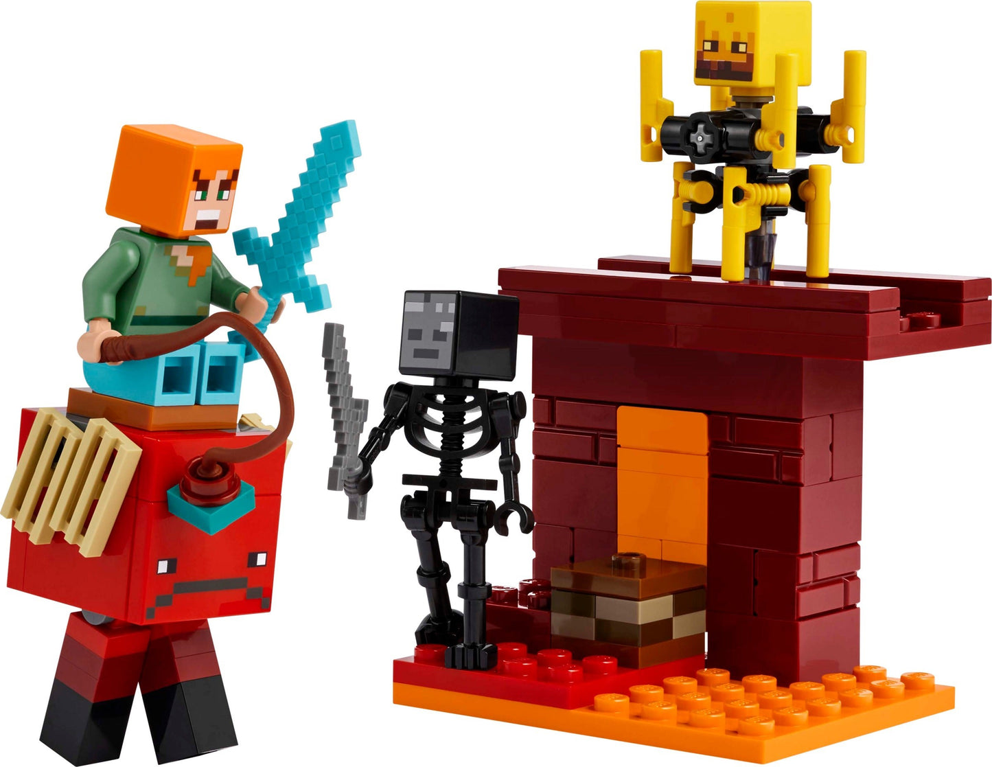 LEGO® Minecraft® 21266: Underverden-lavakamp