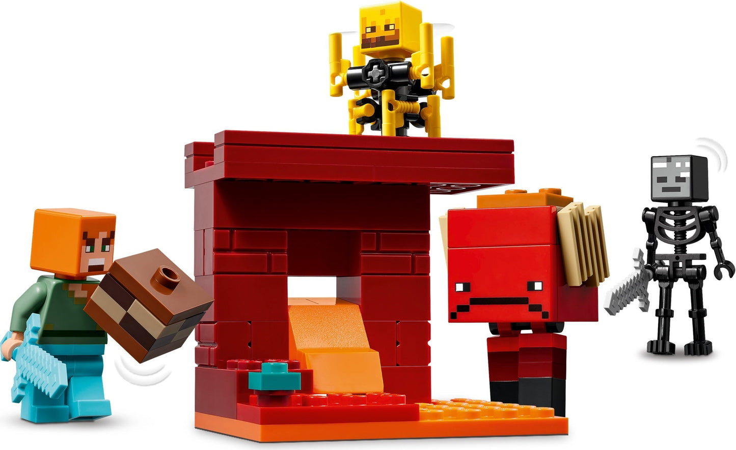 LEGO® Minecraft® 21266: Underverden-lavakamp