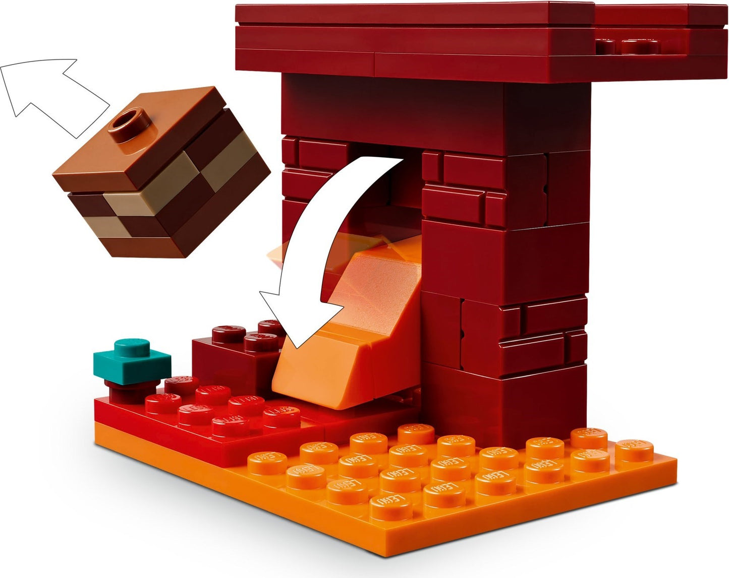 LEGO® Minecraft® 21266: Underverden-lavakamp