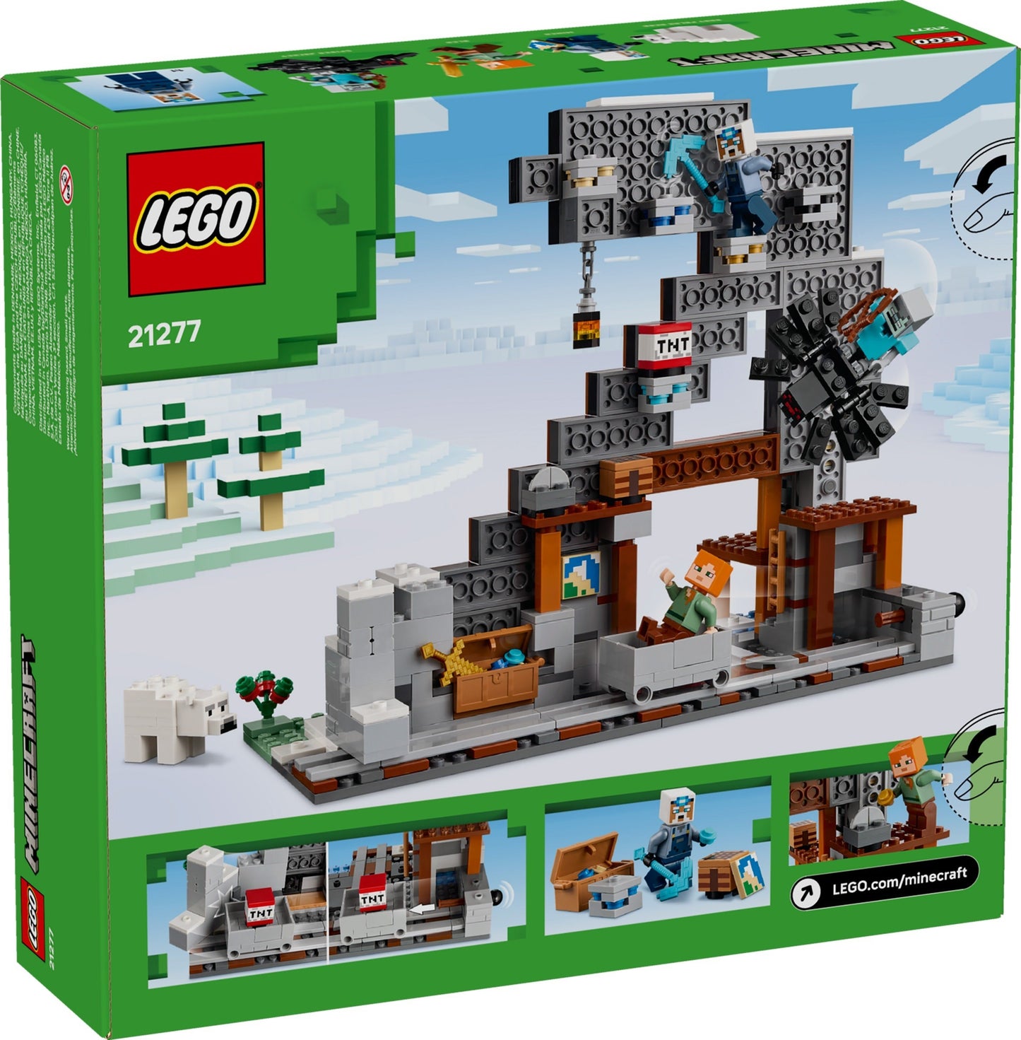 LEGO® Minecraft® 21277: Hakkegruven