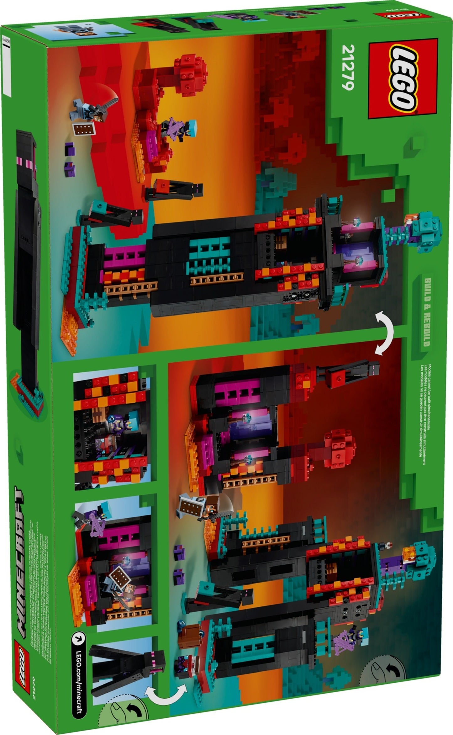 LEGO® Minecraft® 21279: Endermann-tårnet