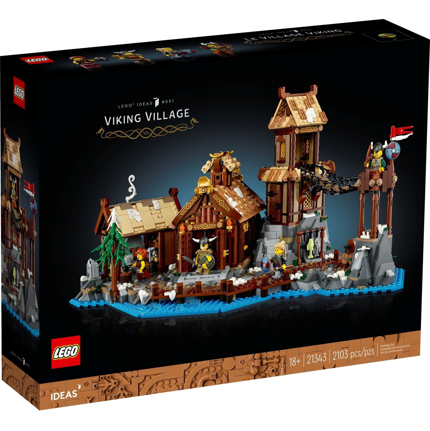 LEGO® Ideas 21343: Vikinglandsby