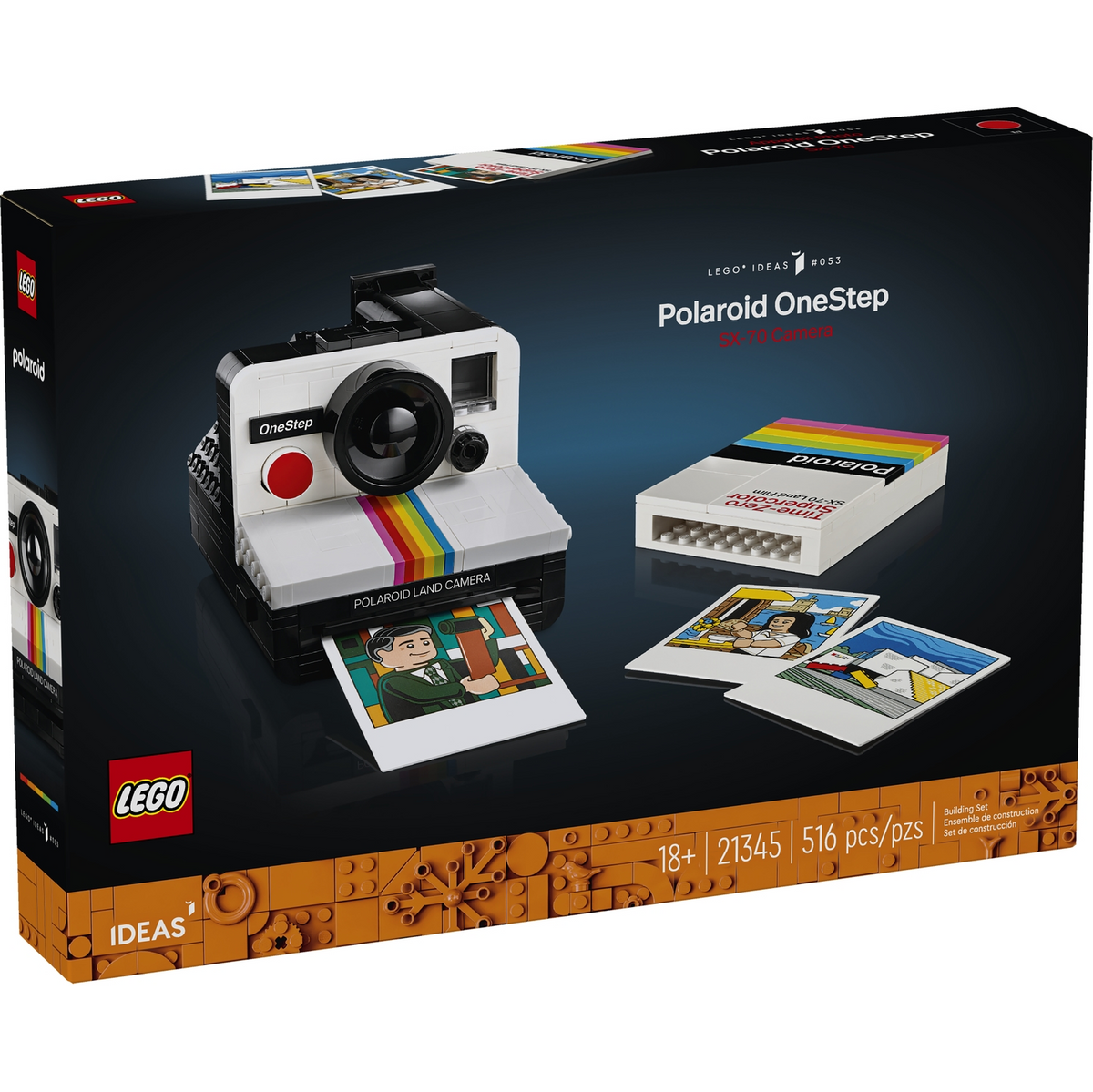 LEGO® Ideas 21345: Polaroid OneStep SX-70-kamera