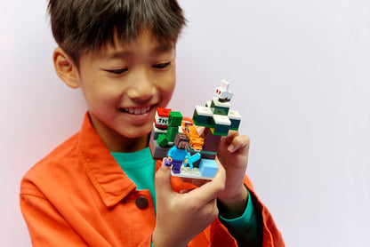 LEGO® Minecraft® 21583: Steves eventyr på taigaen