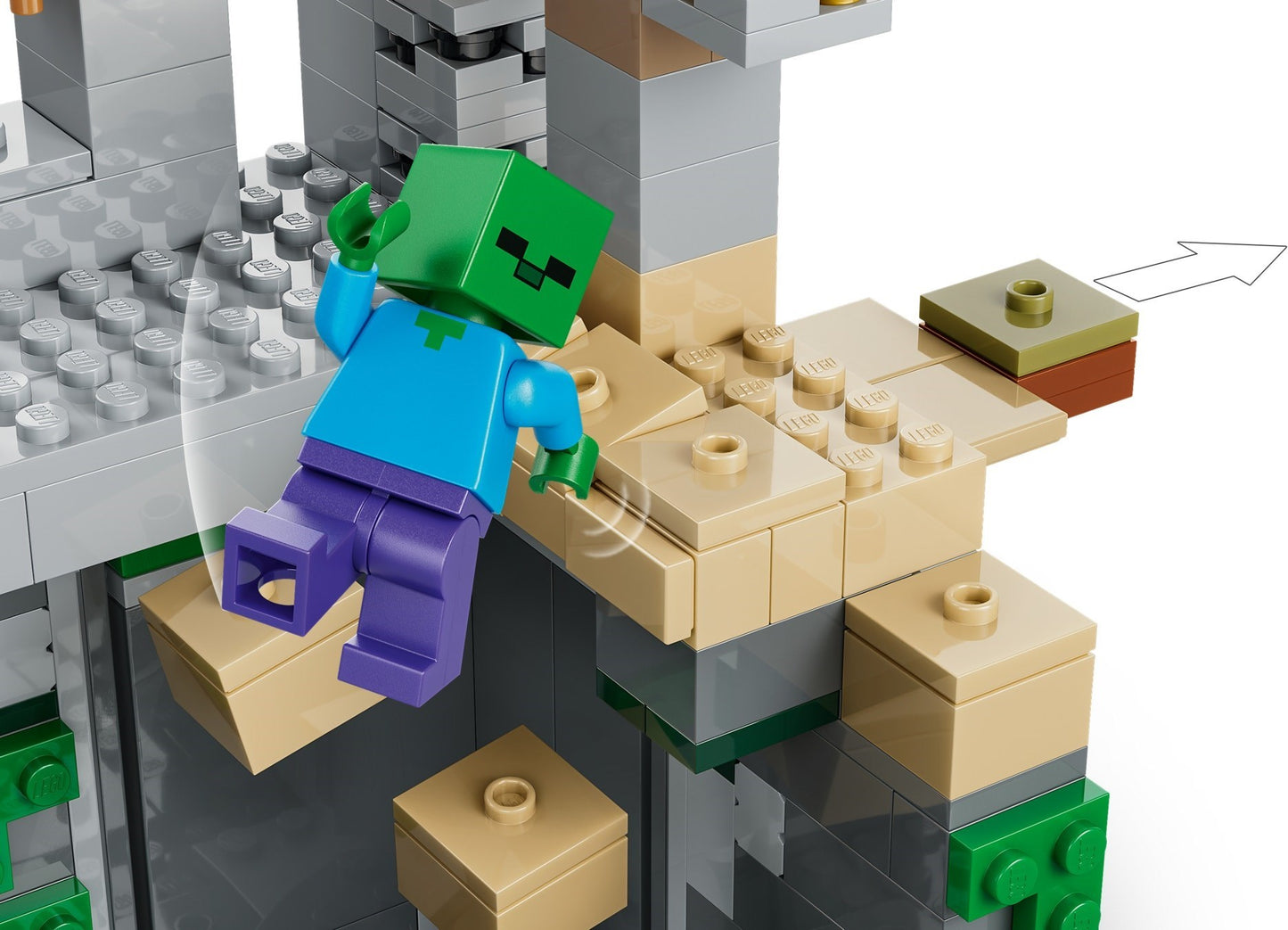 LEGO® Minecraft® 21587: Zombie-fangehull