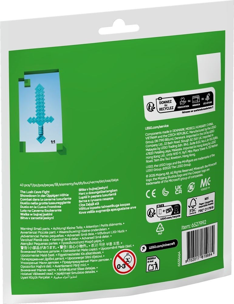 LEGO® Minecraft® 30705: Kamp i den frodige hulen