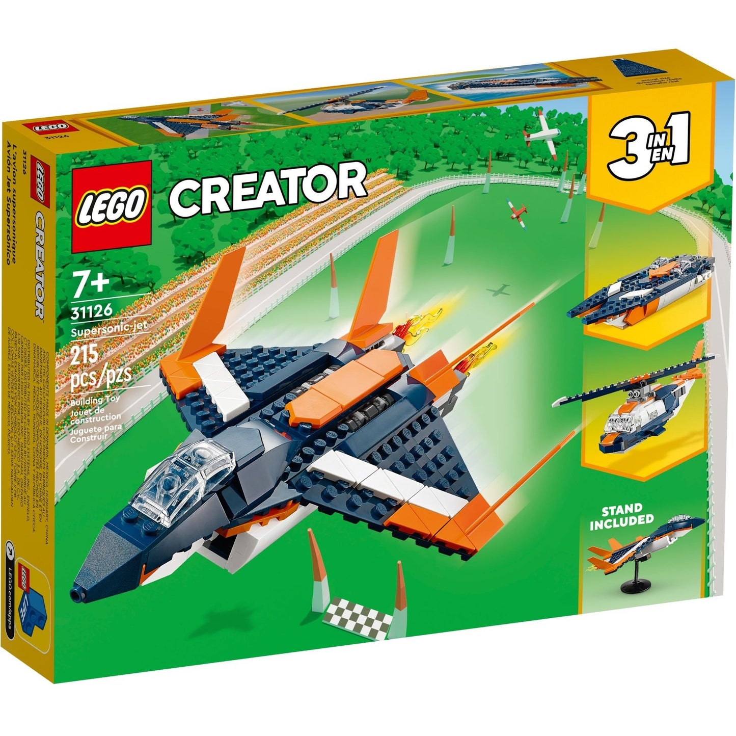 LEGO® Creator™ 31126: Supersonisk jetfly