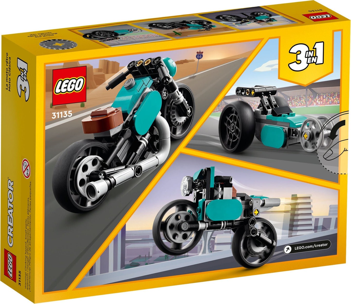 LEGO® Creator™ 31135: Vintage motorsykkel