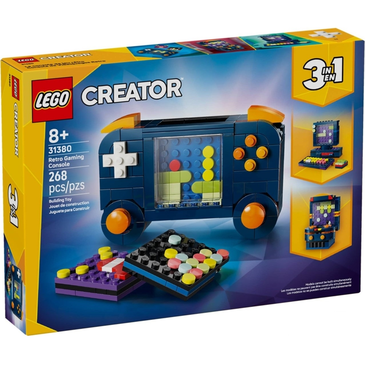 LEGO® Creator™ 31380: Spillkonsoll i retrostil