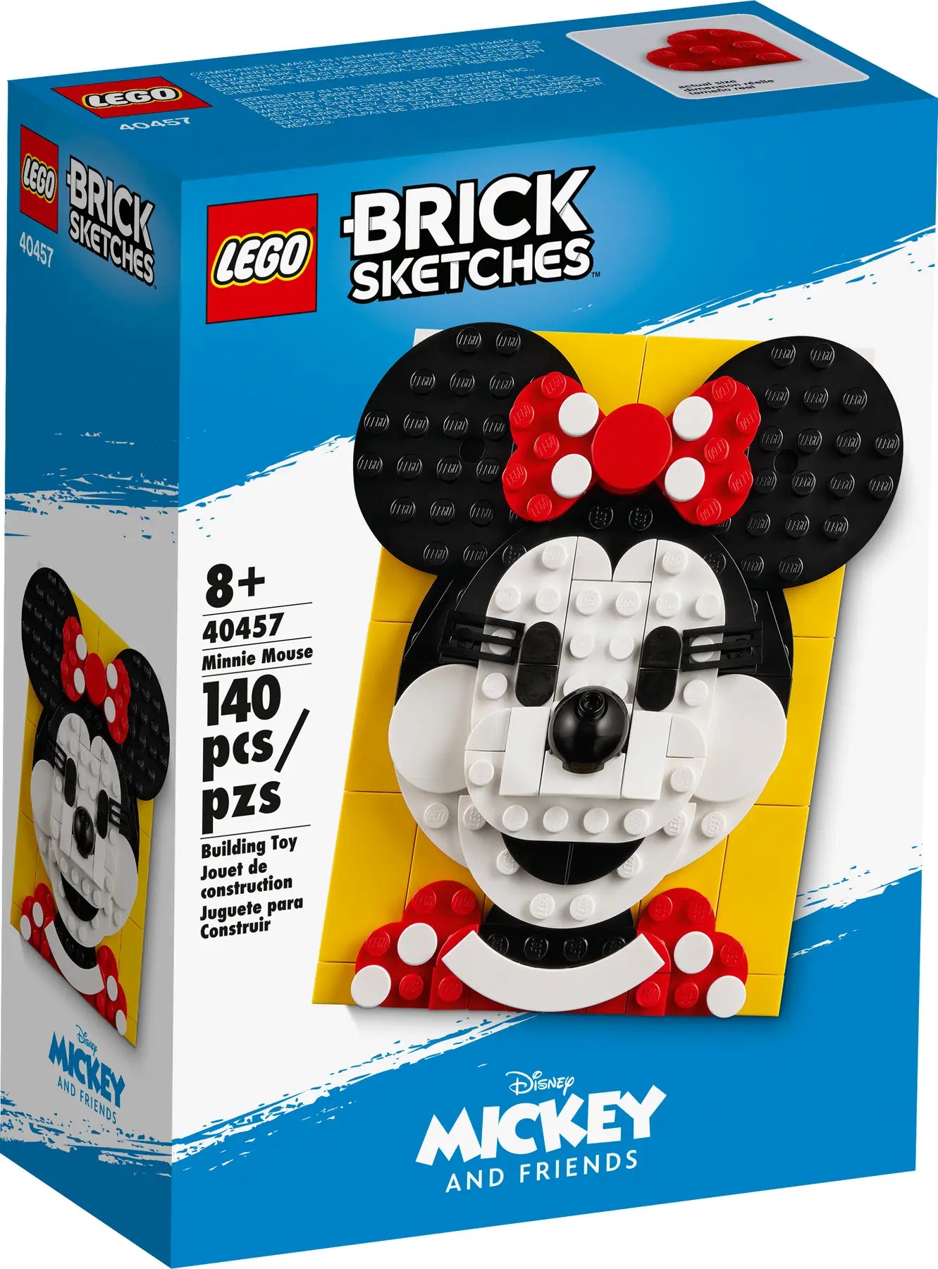 LEGO® Brick Sketches™ 40457: Minni Mus