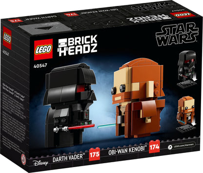 LEGO® BrickHeadz™ 40547: Obi-Wan Kenobi™ og Darth Vader™