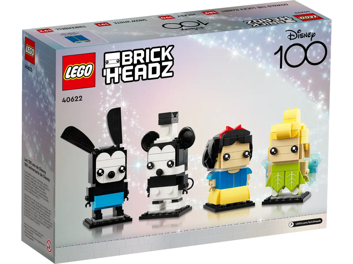 LEGO® BrickHeadz™ 40622: Disneys 100-årsjubileum