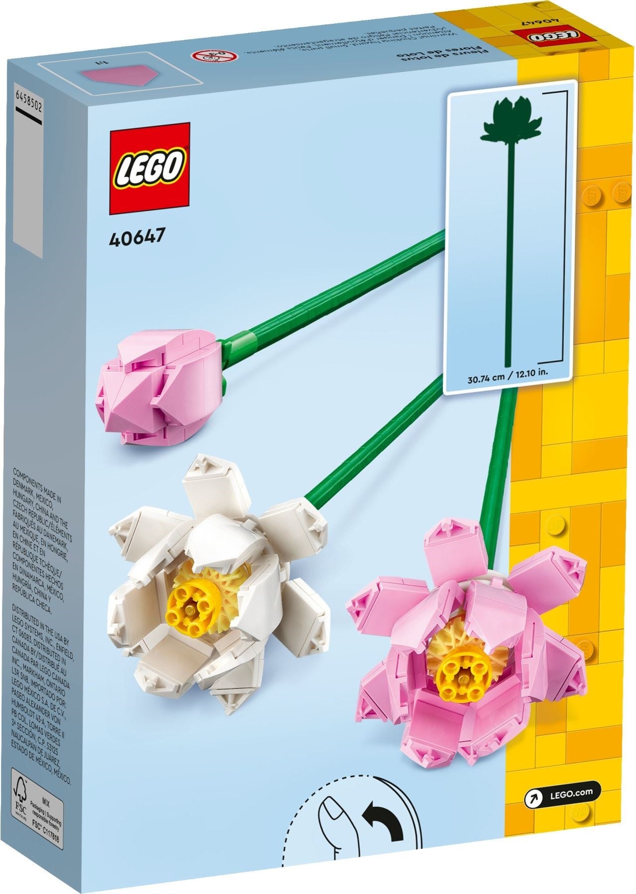 LEGO® Botanicals™ 40647: Lotusblomster