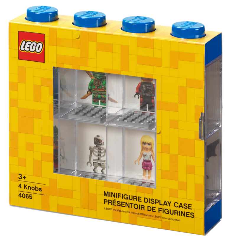 LEGO® Blå utstillingsmonter for åtte minifigurer (Kopi)
