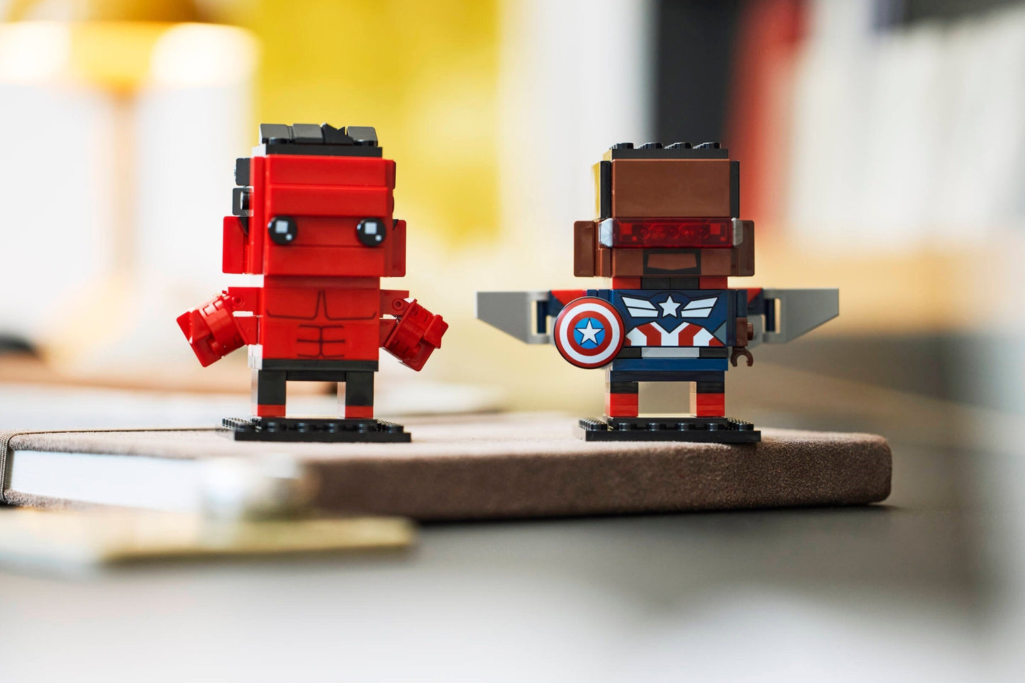 LEGO® BrickHeadz™ 40668: Figurer av Captain America og Red Hulk