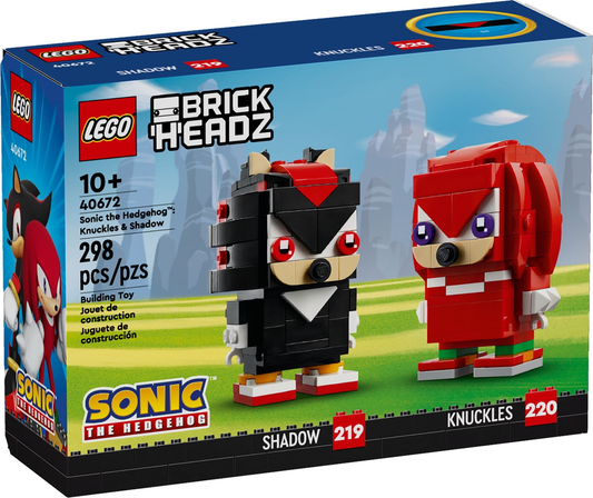 LEGO® BrickHeadz™ 40672: Sonic the Hedgehog™: Knuckles og Shadow