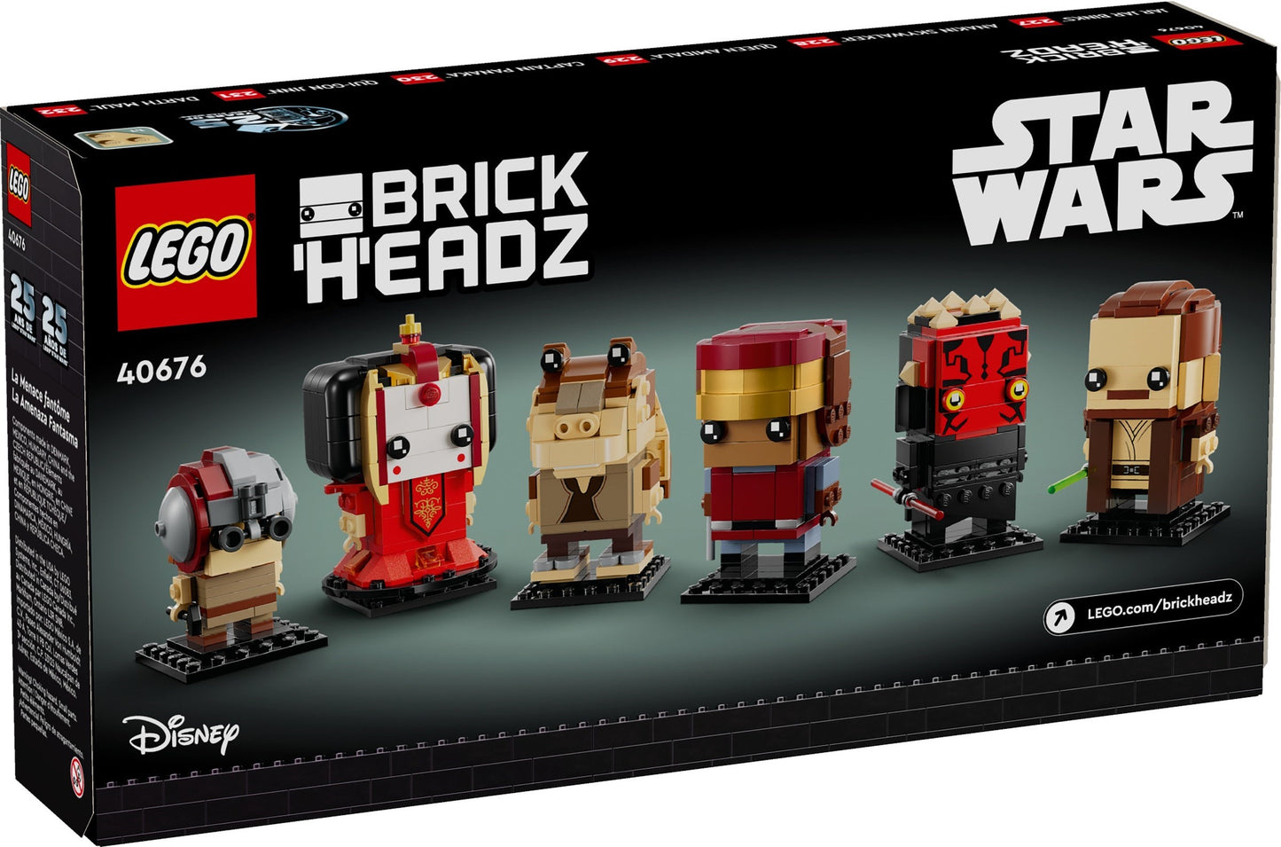 LEGO® BrickHeadz™ 40676: Den skjulte trussel