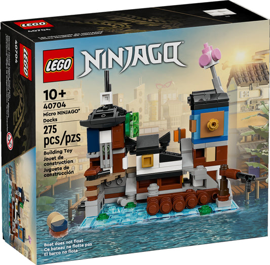 LEGO® NINJAGO® 40704: Mikromodell av NINJAGO® havn