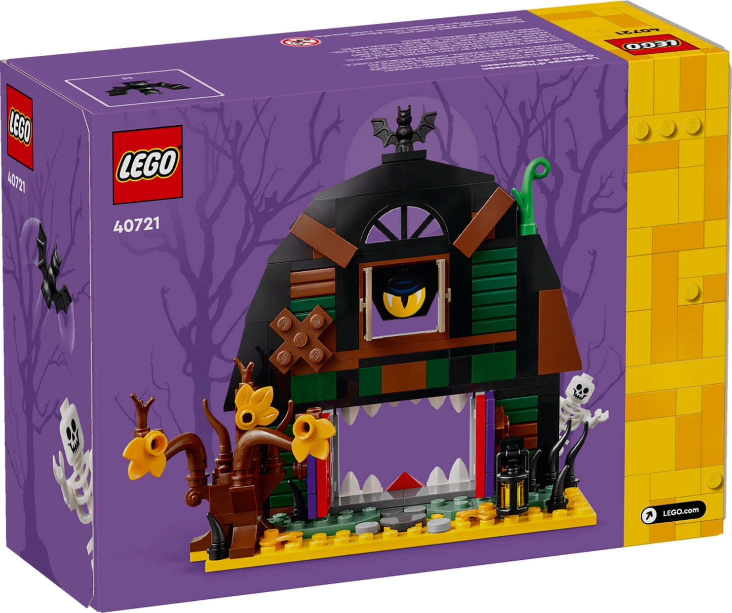 LEGO® 40721: Halloween-dekorert låve