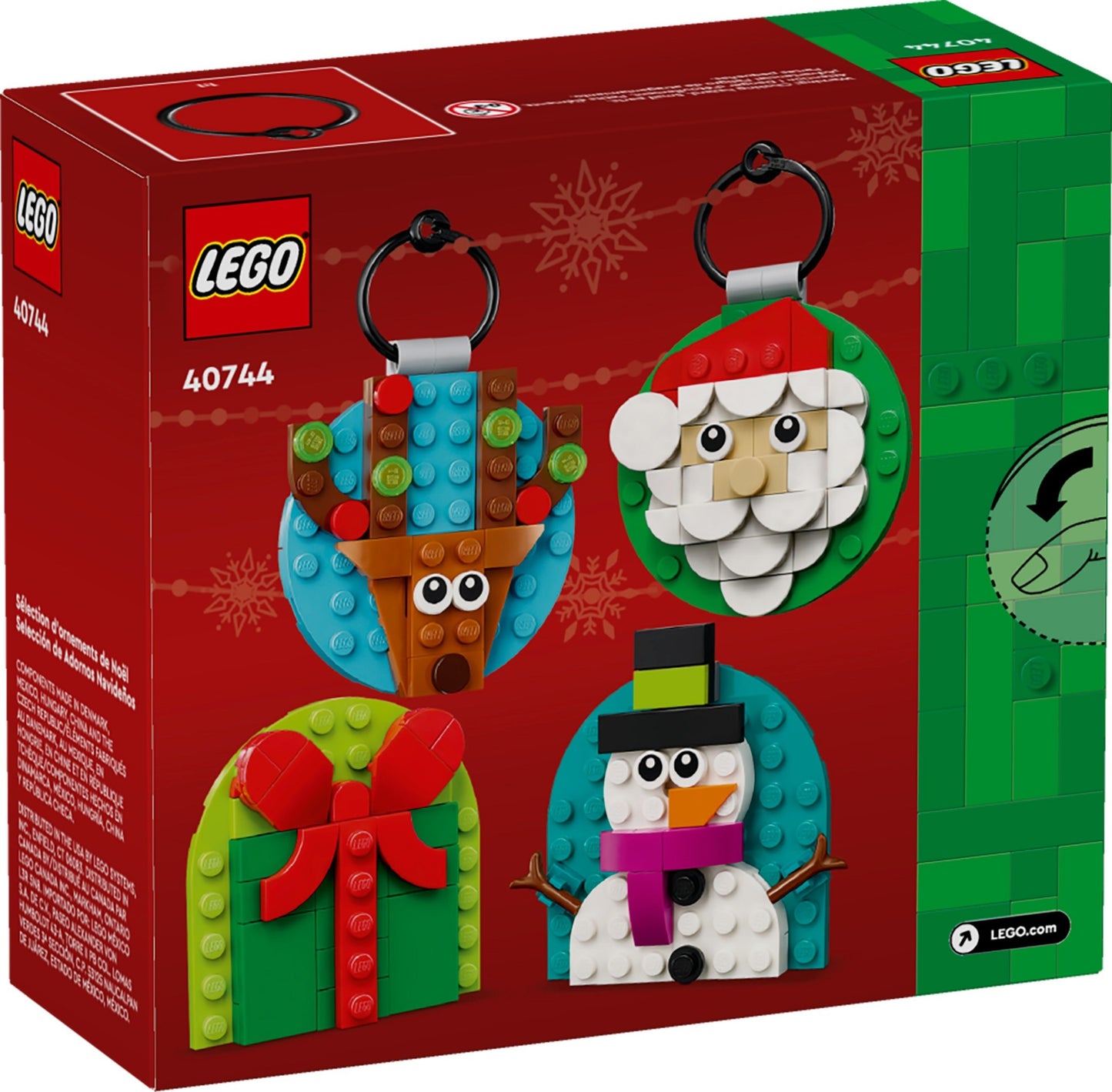 LEGO® 40744: Diverse julepynt