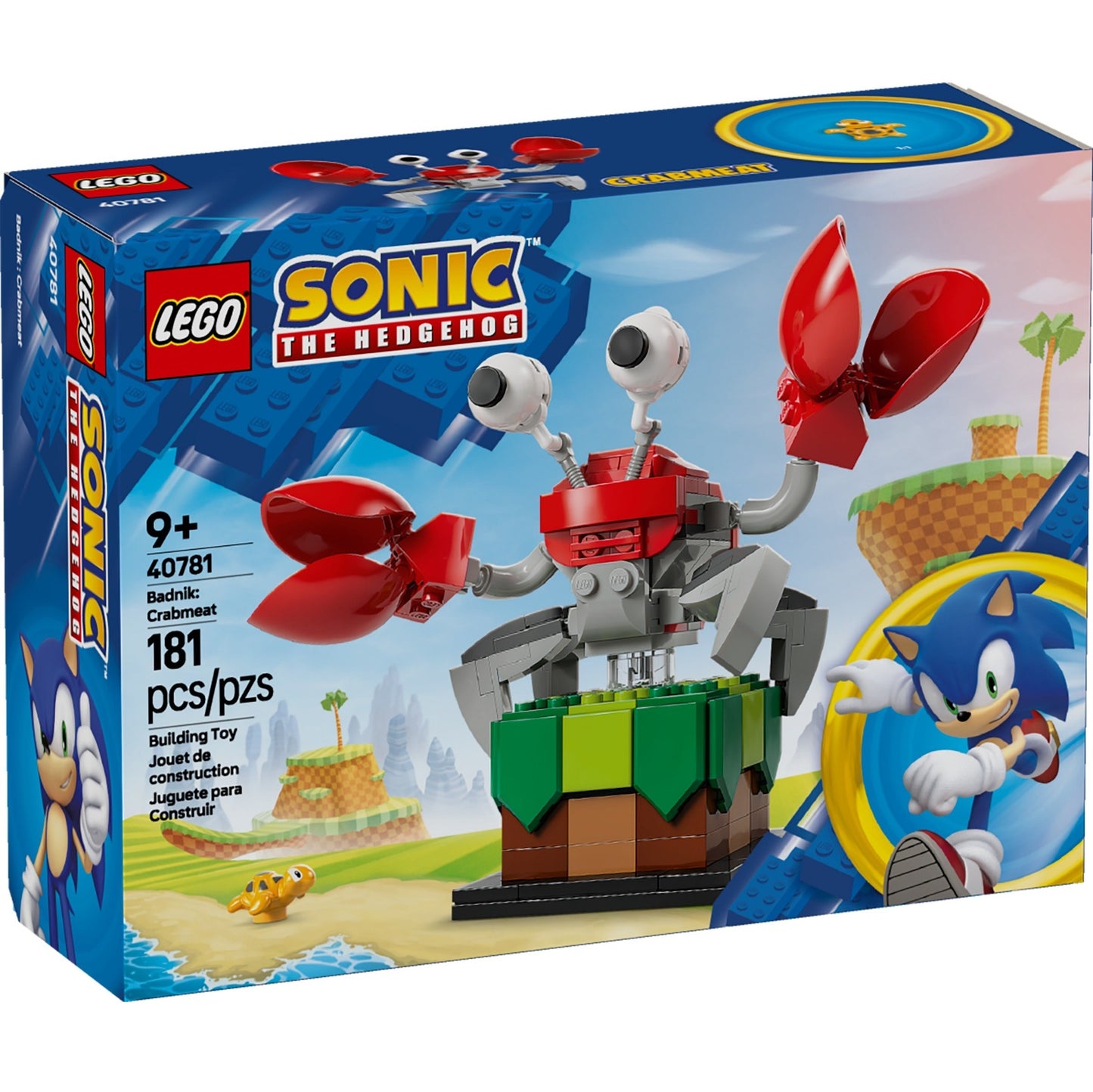 LEGO® Sonic the Hedgehog™ 40781: Badnik: Crabmeat
