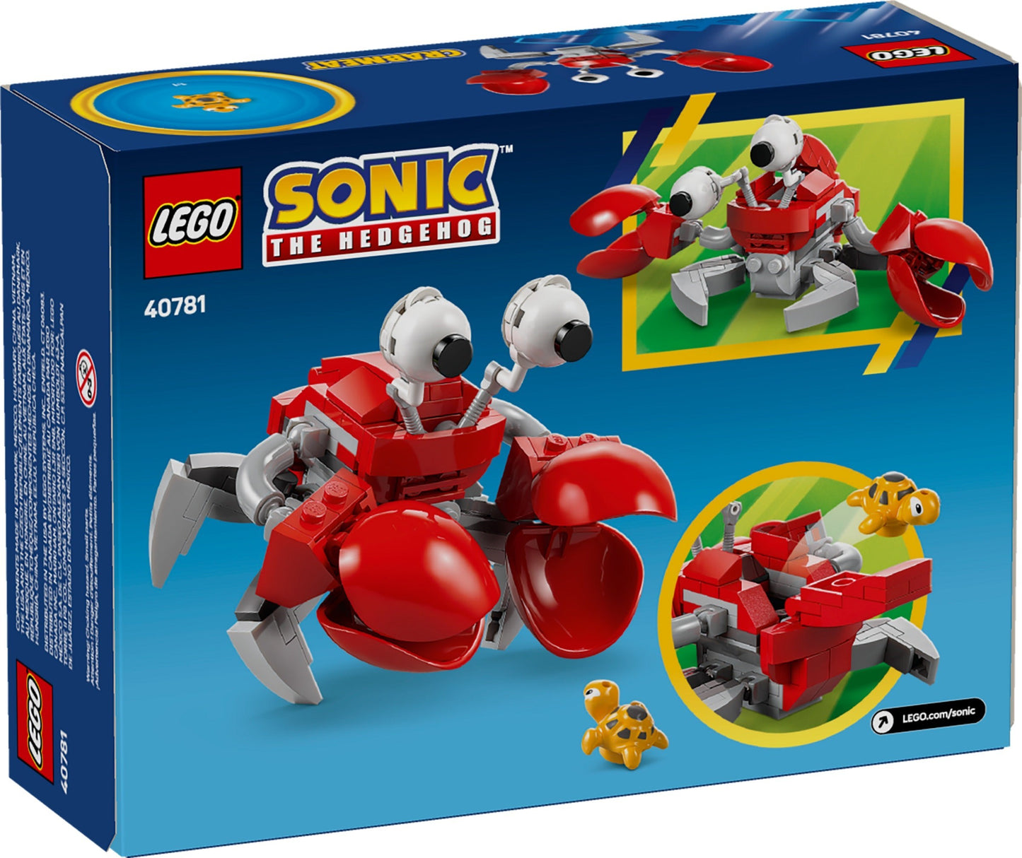 LEGO® Sonic the Hedgehog™ 40781: Badnik: Crabmeat