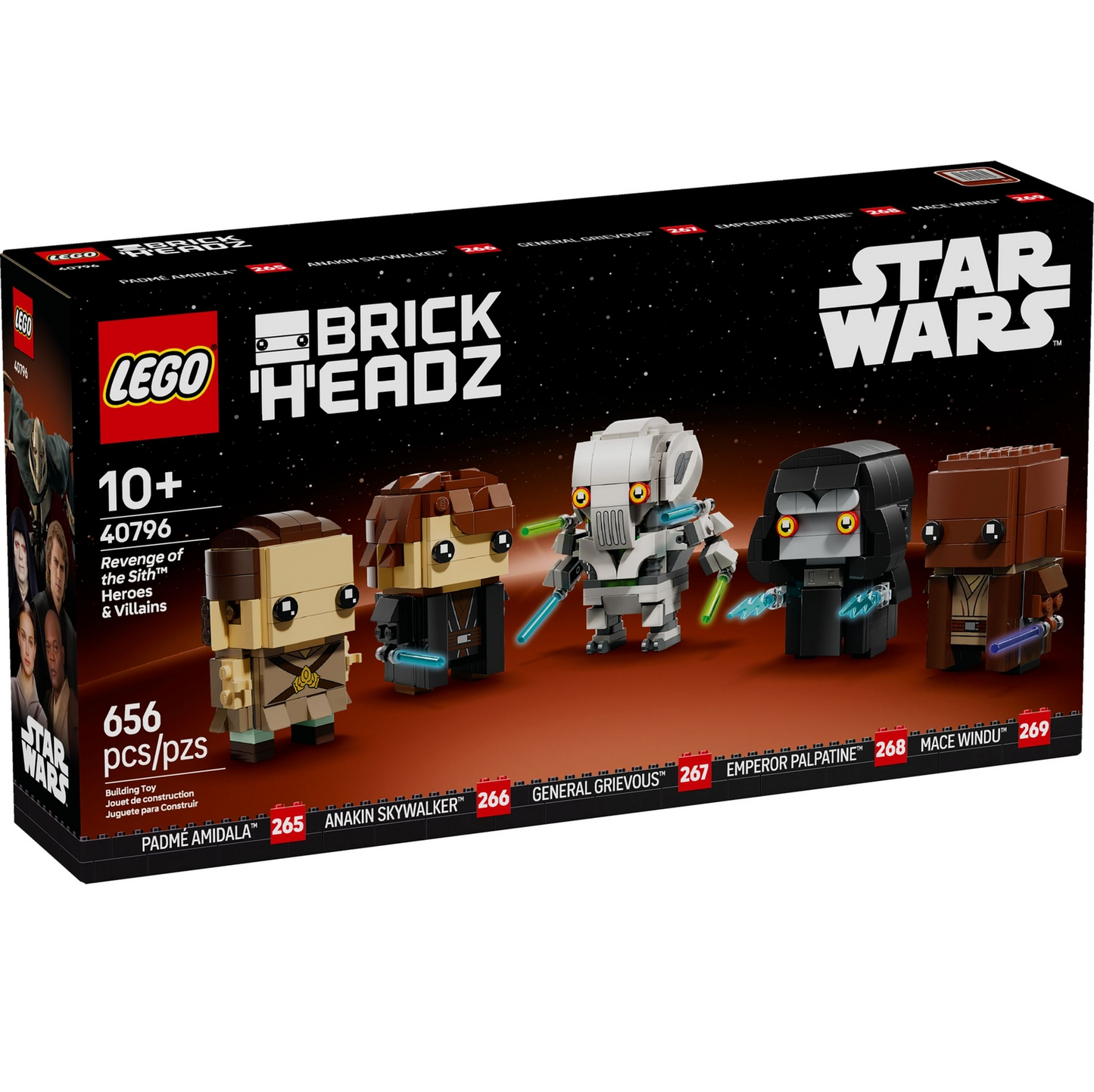 LEGO® BrickHeadz™ 40796: Helter og skurker fra Sithene tar hevn