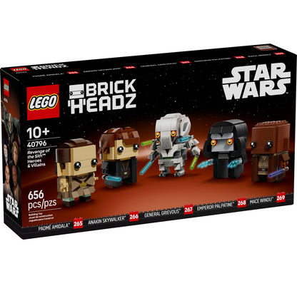 LEGO® BrickHeadz™ 40796: Helter og skurker fra Sithene tar hevn
