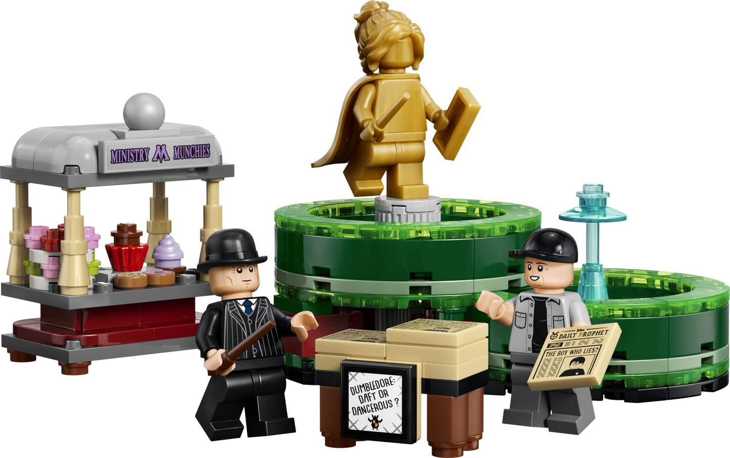 LEGO® Harry Potter™ 40901: Ministry Munchies-bod og Aftenprofeten-avisstand