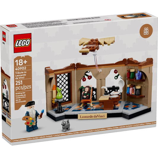LEGO® 40902: En hyllest til Leonardo da Vinci