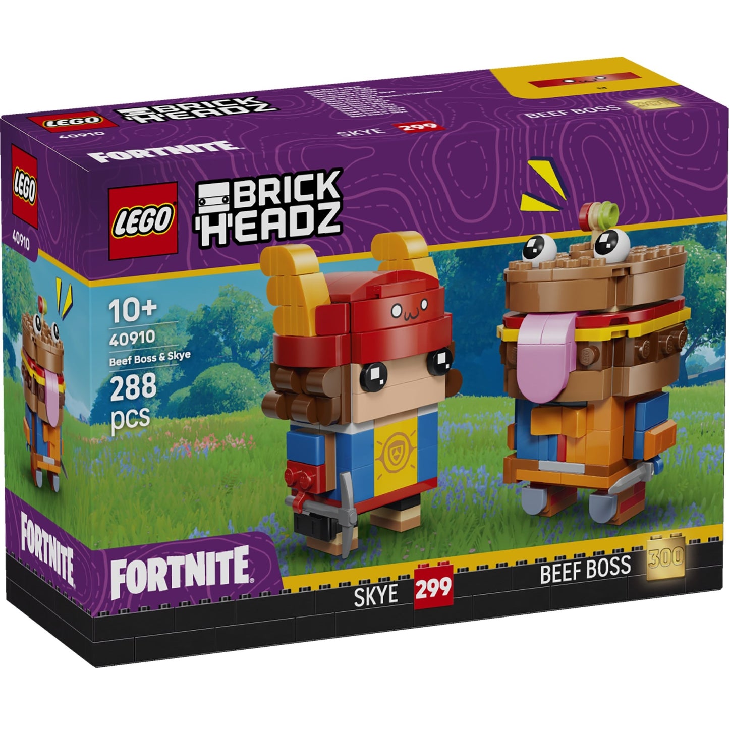 LEGO® BrickHeadz™ 40910: Figurer av Beef Boss og Skye