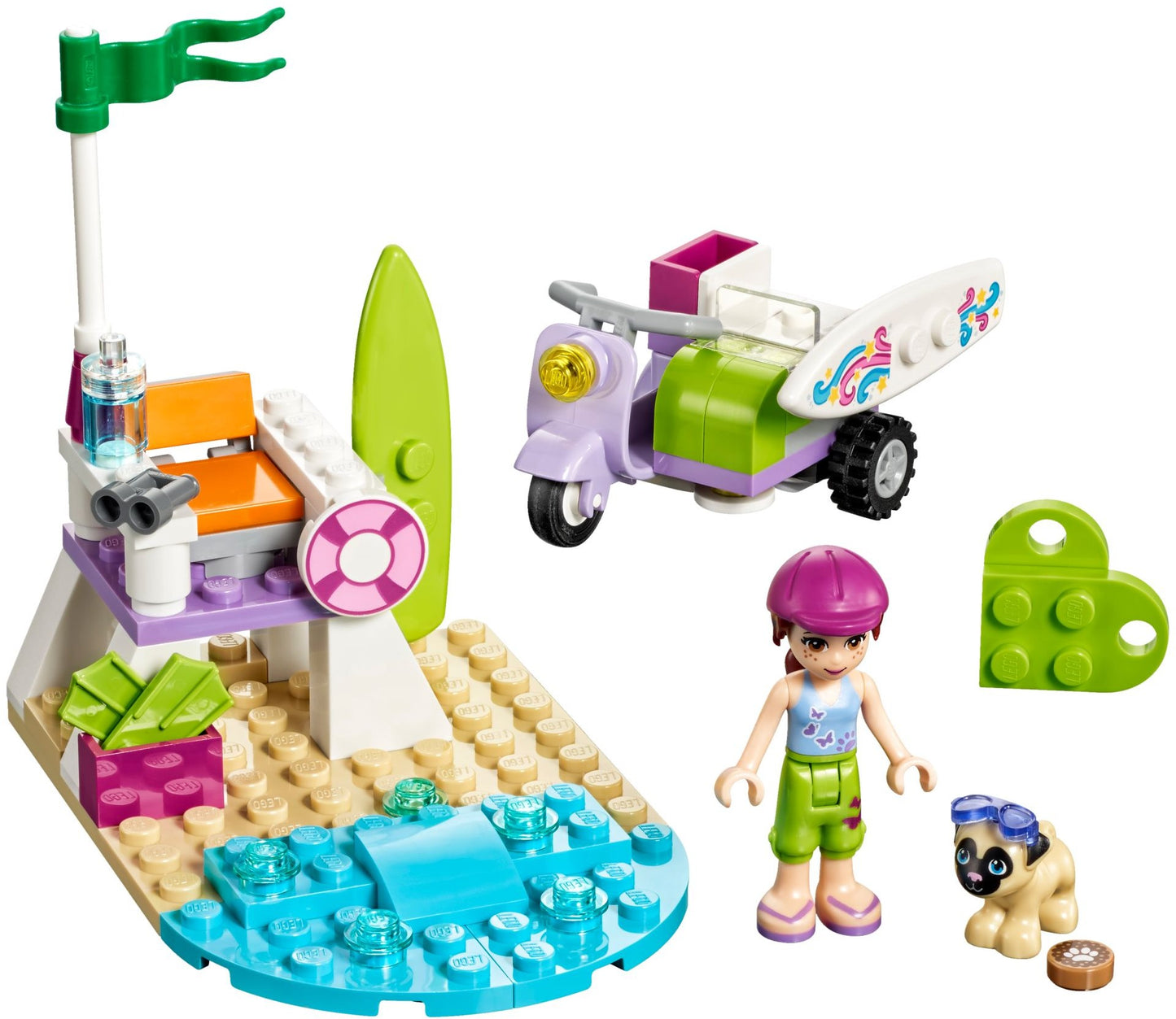 LEGO® Friends™ 41306: Mias strandskuter