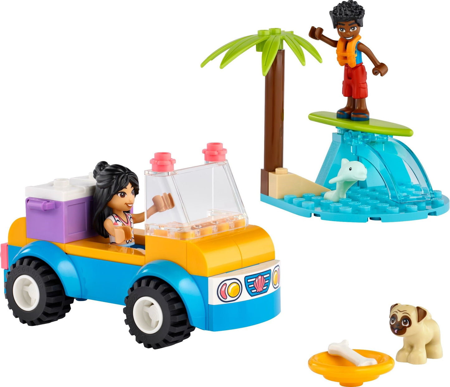 LEGO® Friends™ 41725: Strandmoro med buggy