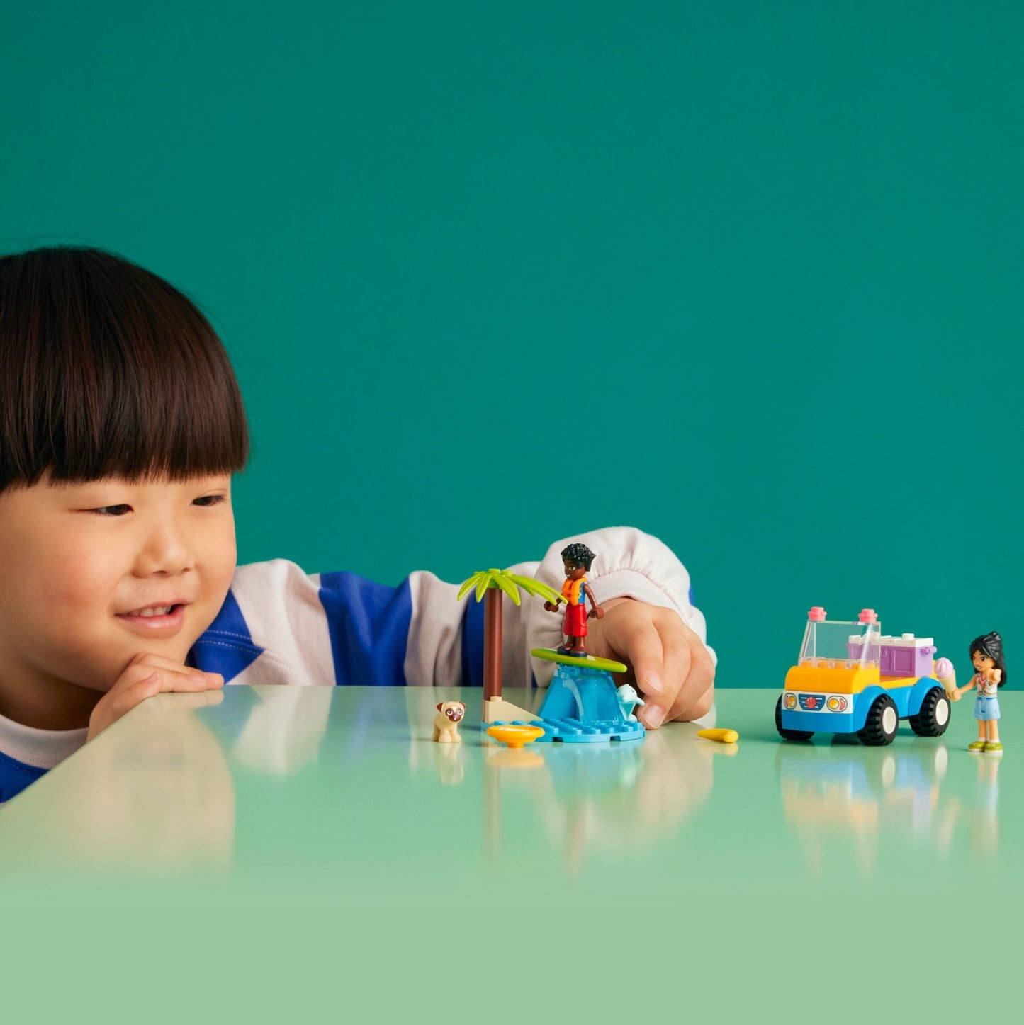 LEGO® Friends™ 41725: Strandmoro med buggy