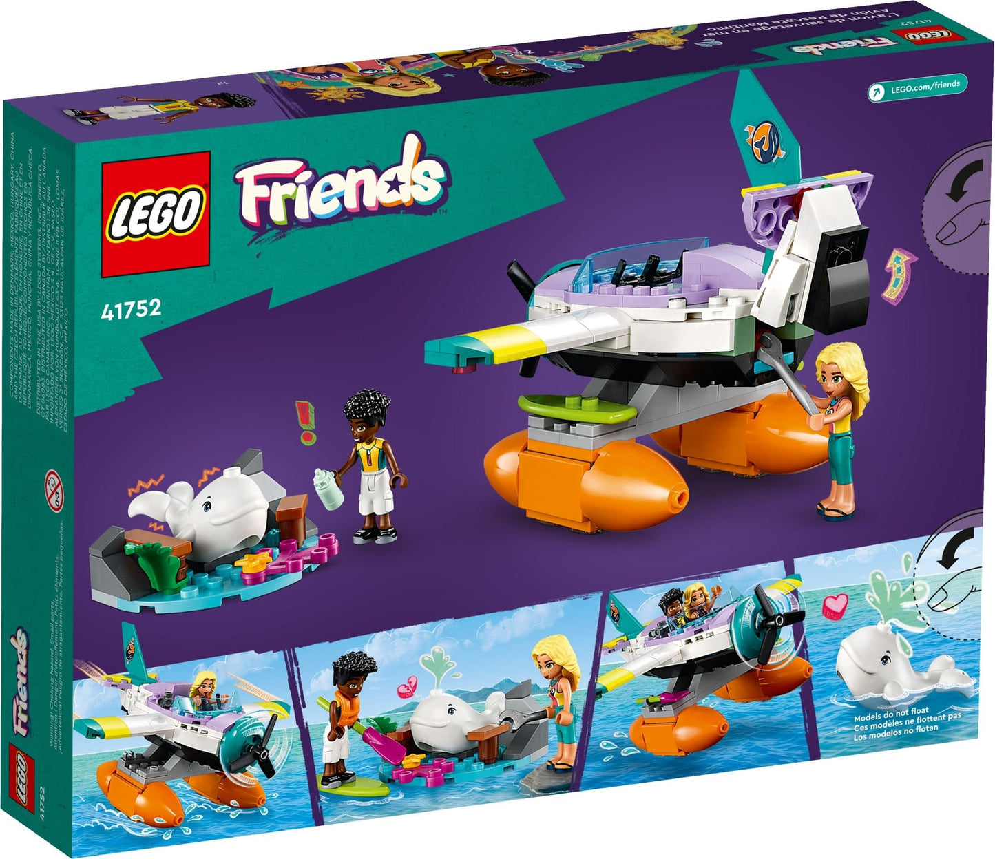 LEGO® Friends™ 41752: Sjøredningsfly