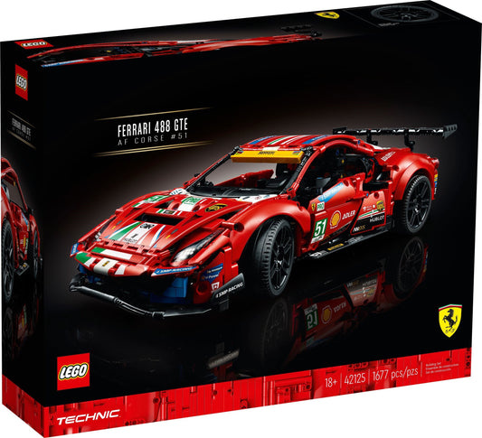 LEGO® Technic™ 42125: Ferrari 488 GTE “AF Corse #51”