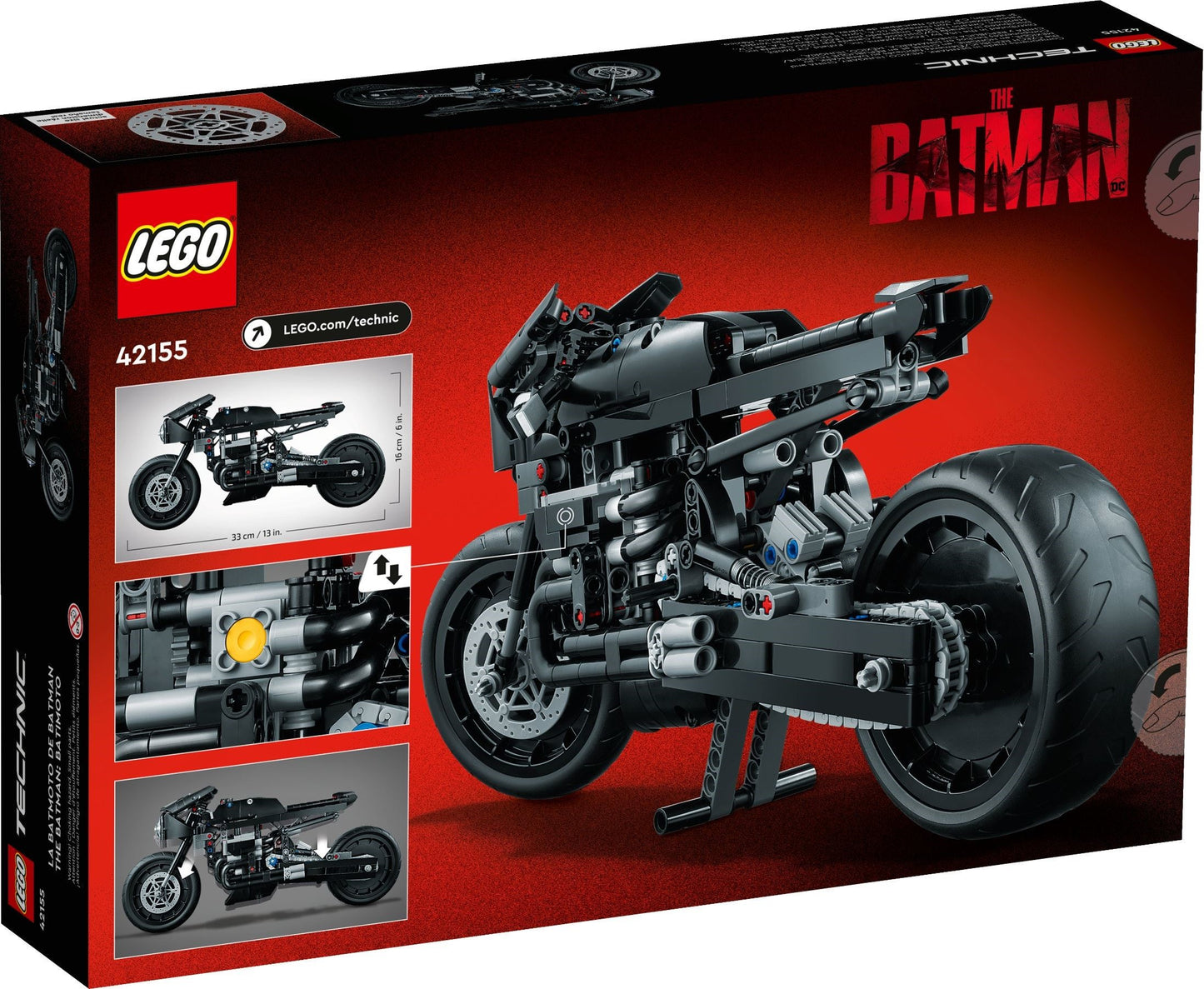 LEGO® Technic™ 42155: BATMAN – BATCYCLE™