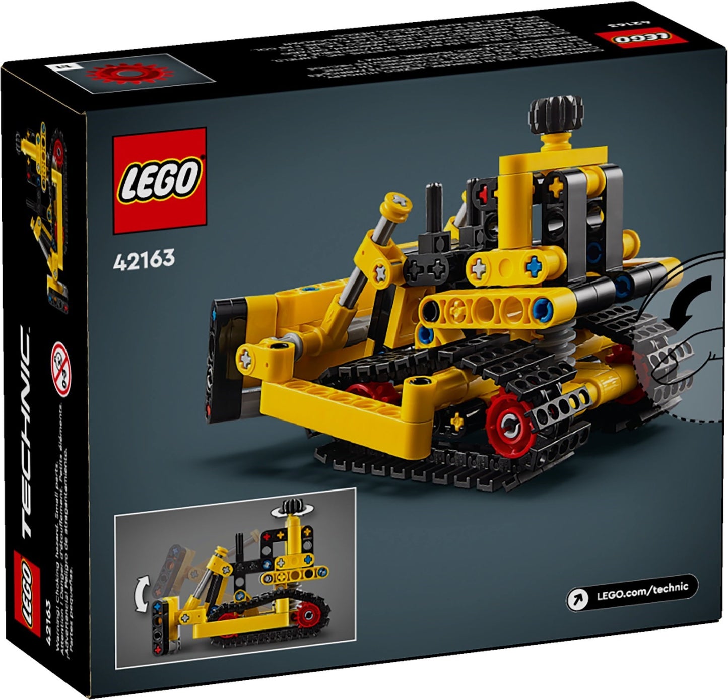 LEGO® Technic™ 42163: Mektig bulldoser