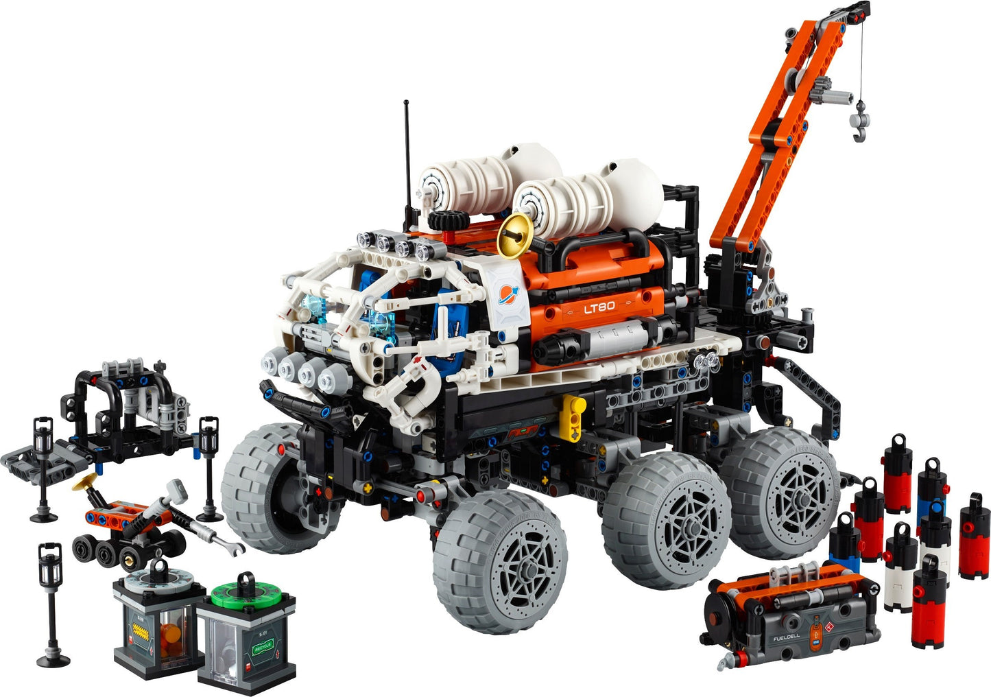 LEGO® Technic™ 42180: Letefartøy for utforskning av Mars