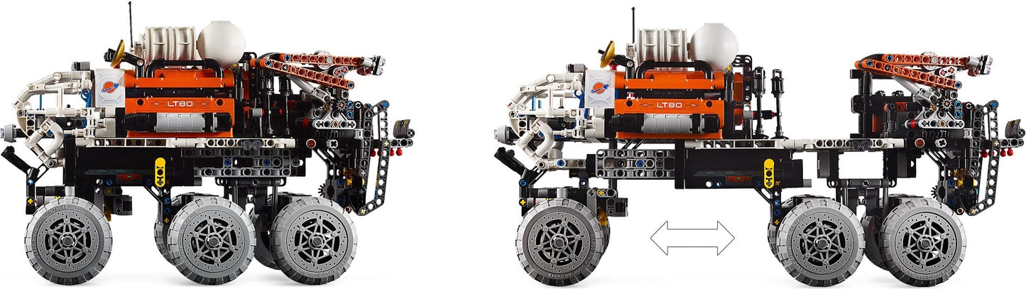 LEGO® Technic™ 42180: Letefartøy for utforskning av Mars